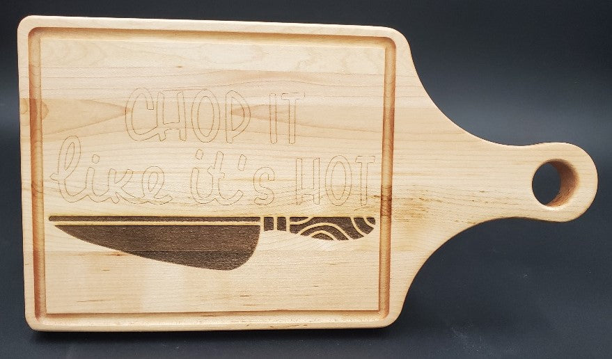 Chop It Like It's Hot 13-1/2 x 7 Cutting Board
