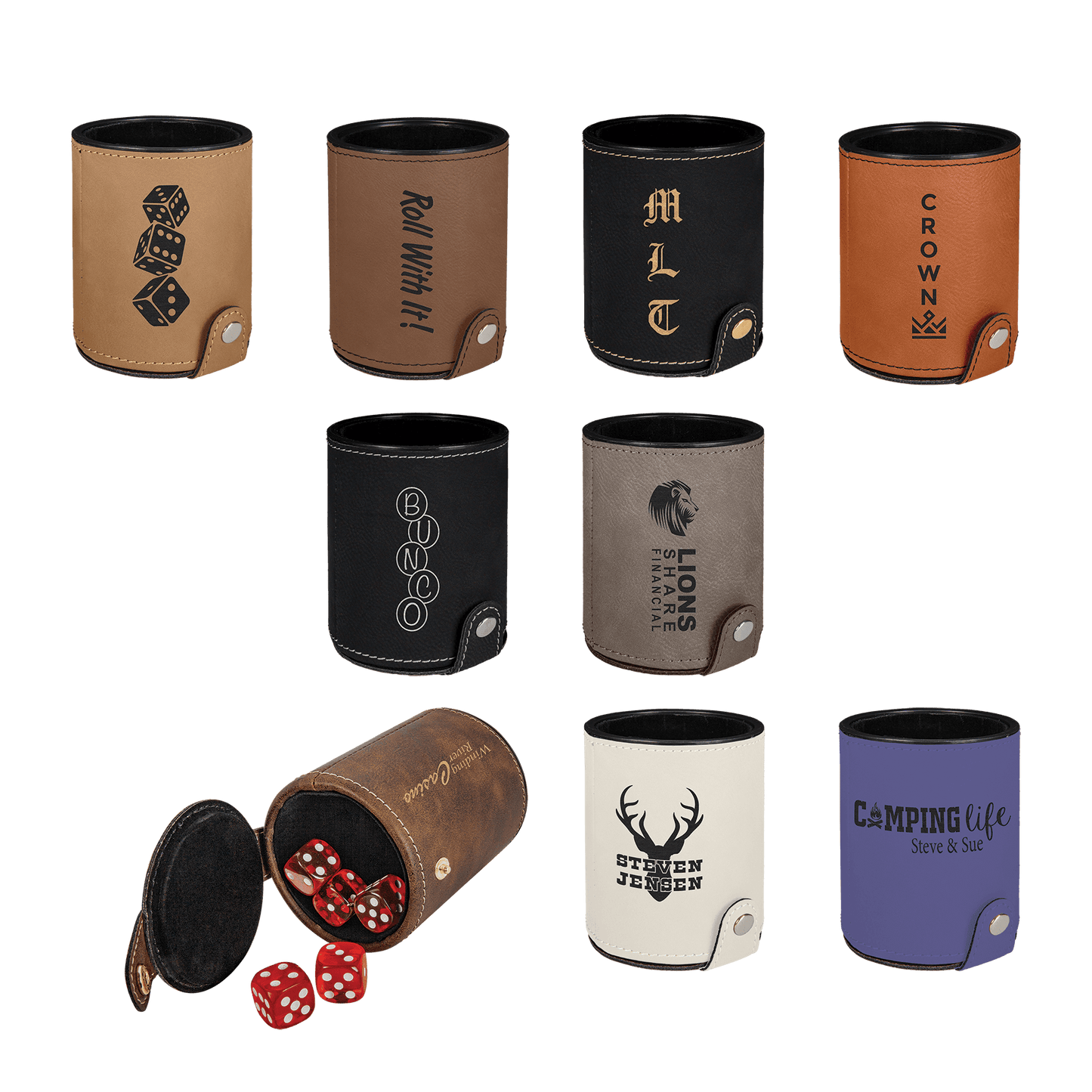 Leatherette Dice Cup