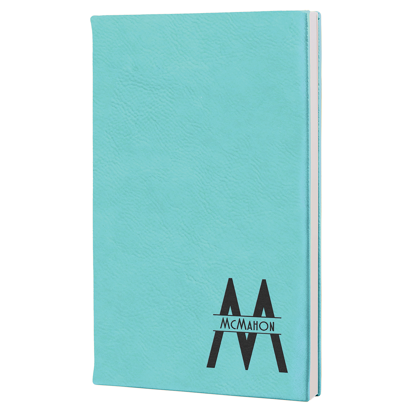 5 1/4" x 8 1/4" Laserable Leatherette Journal with Lined Notepad