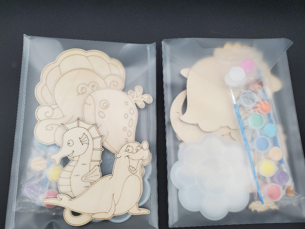 Sea Life 1 Paint Kit - Seal