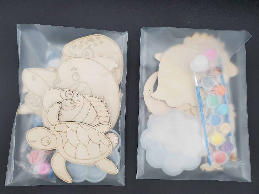 Sea Life 2 Paint Set - Turtle