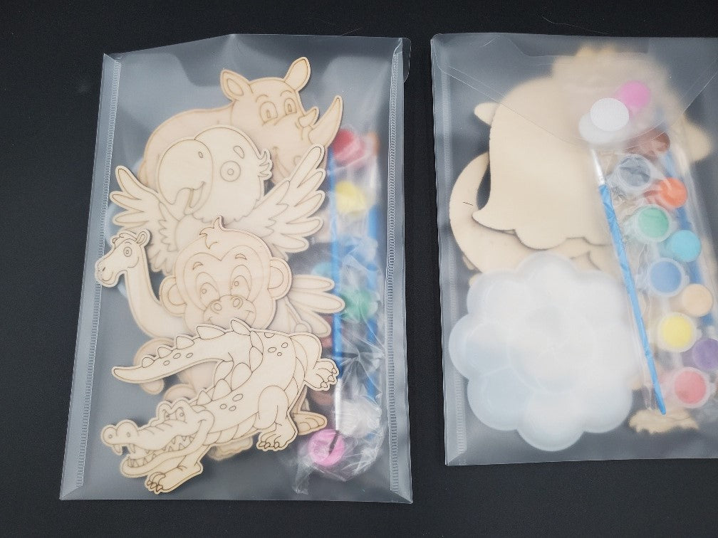 Wild Animals 1 Paint Set - Alligator