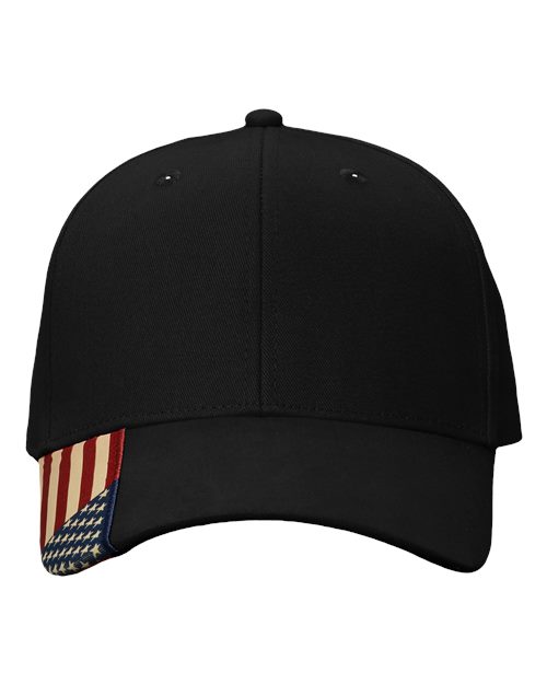 KatI 350 Woven USA Flag Cap