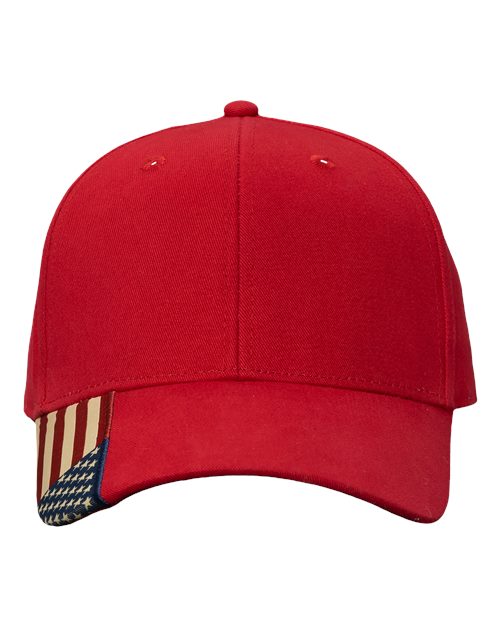 KatI 350 Woven USA Flag Cap