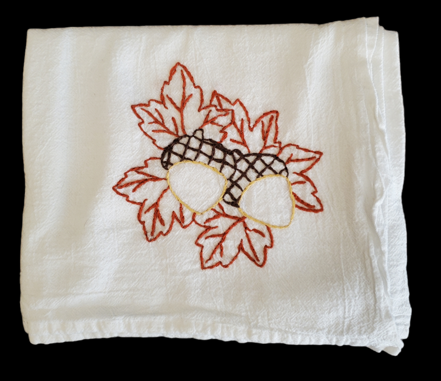 Hand Embroidered Towel