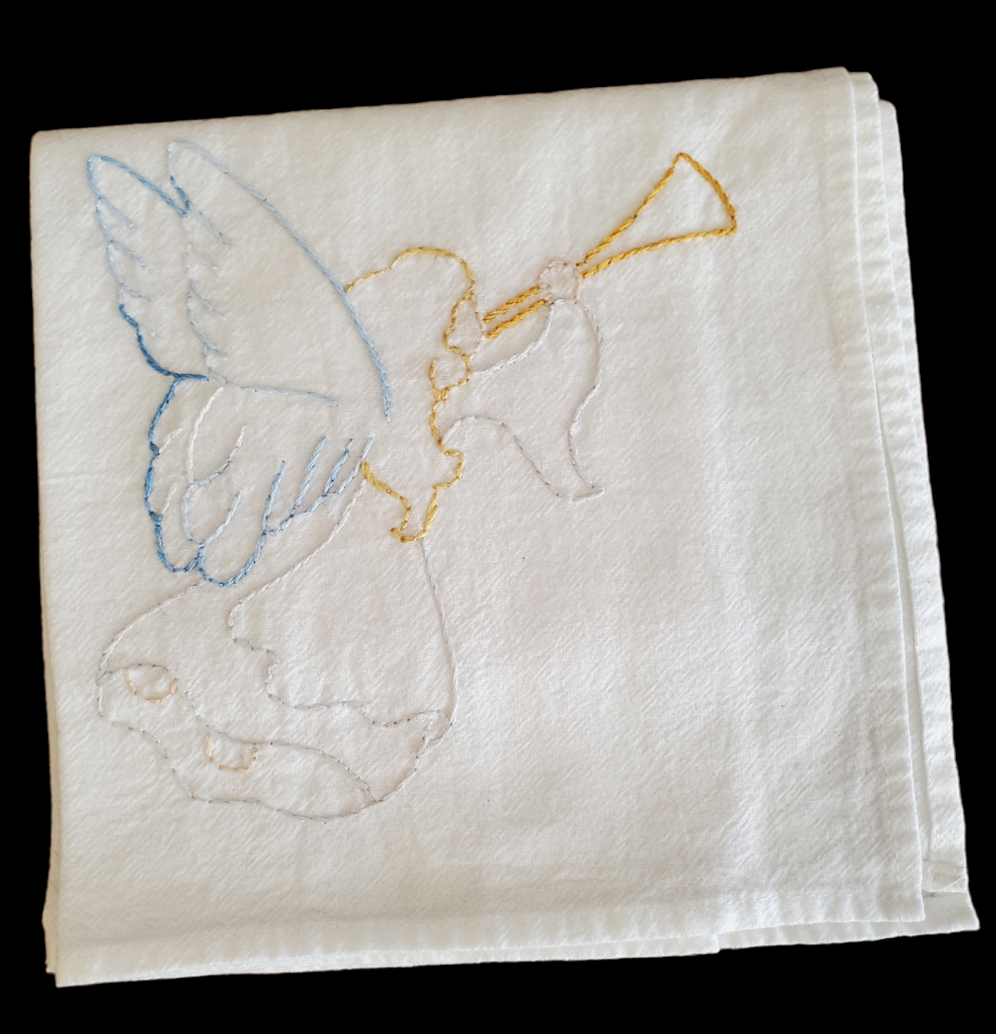 Hand Embroidered Towel