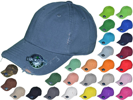 BK Premium Distressed Baseball Cap