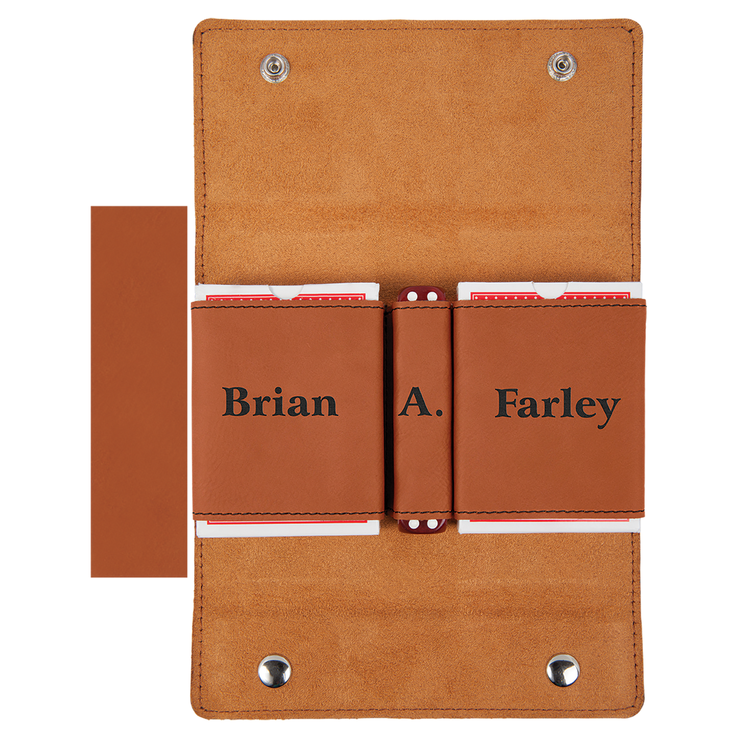 MSMF Leatherette Dice and Card Set