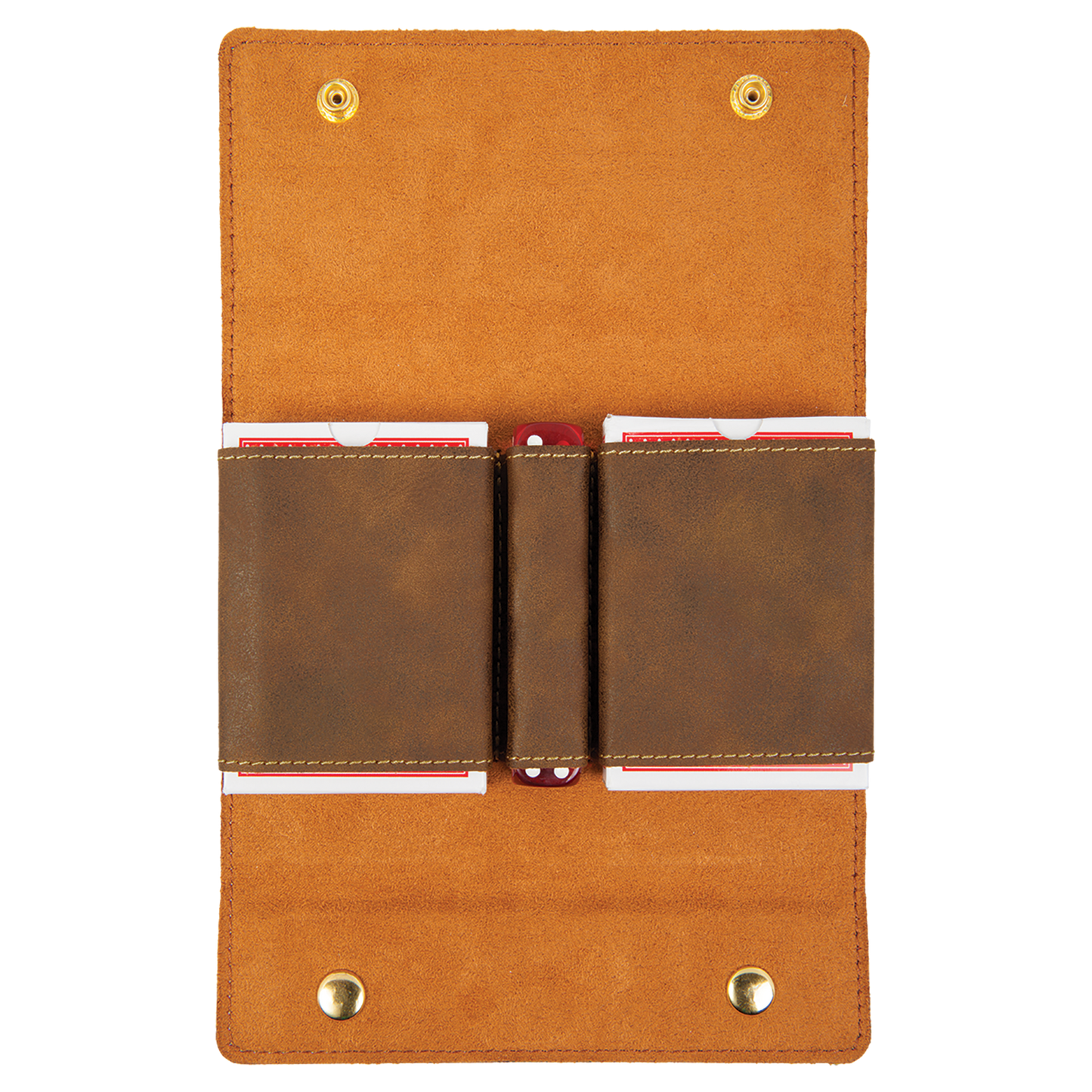 MSMF Leatherette Dice and Card Set