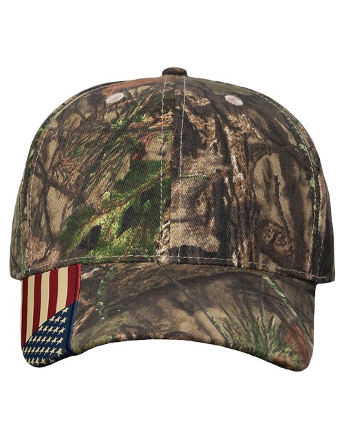 KatI 350 Woven USA Flag Cap