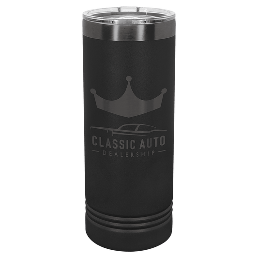 Black Ghost Black Polar Camel 22 oz. Skinny Tumbler