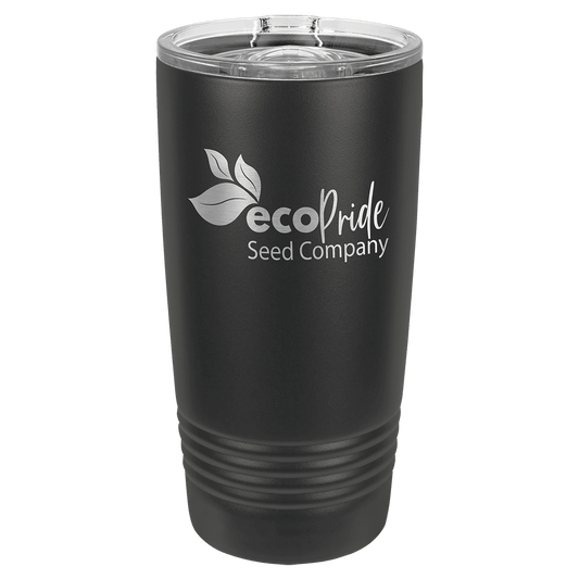 Polar Camel 20 oz. Full Black Ringneck Tumbler with Slider Lid