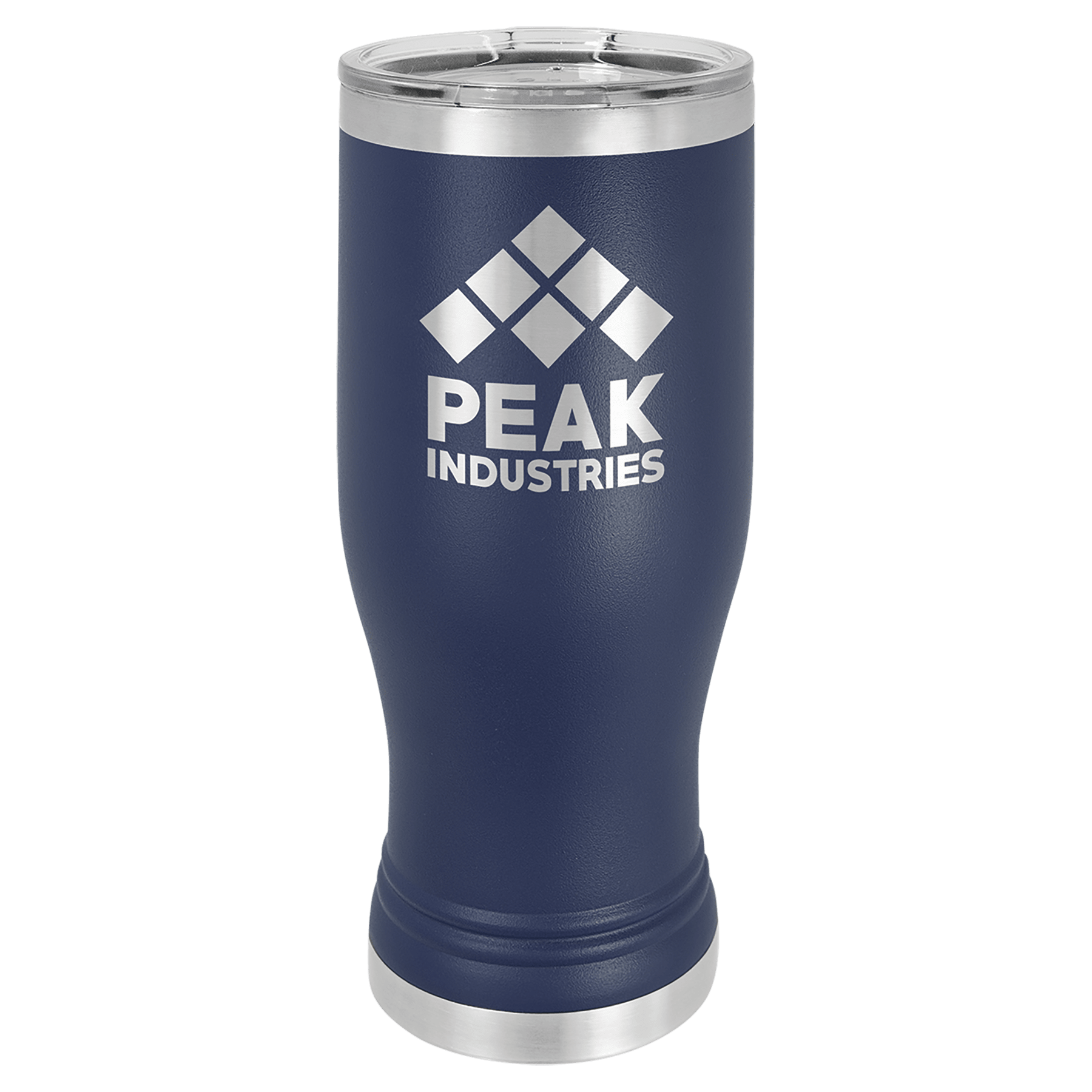Navy Blue Polar Camel 20 oz Pilsner with Clear Lid