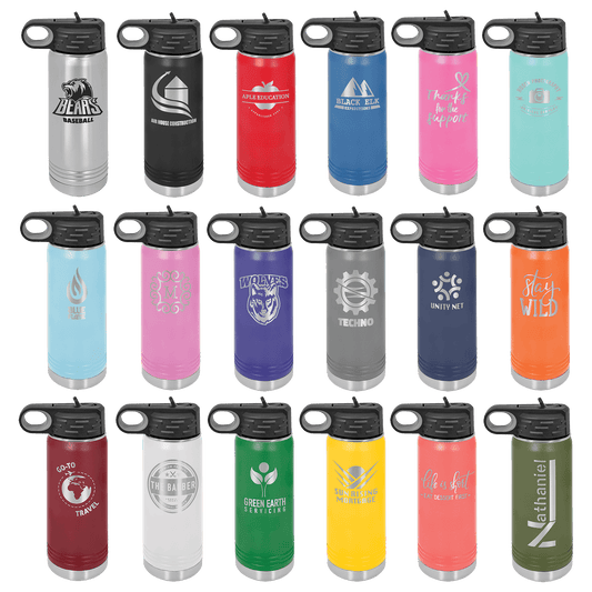 20 oz Polar Camel Water Bottle