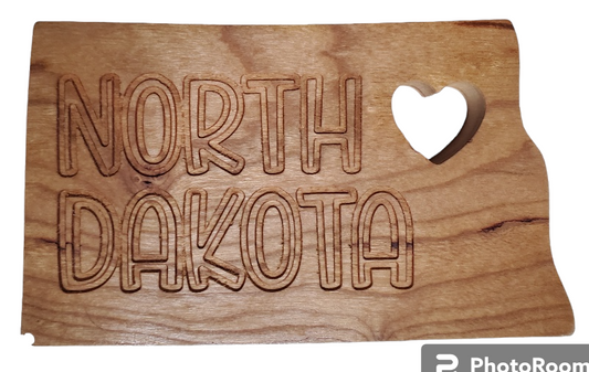 ND Heart Trivet