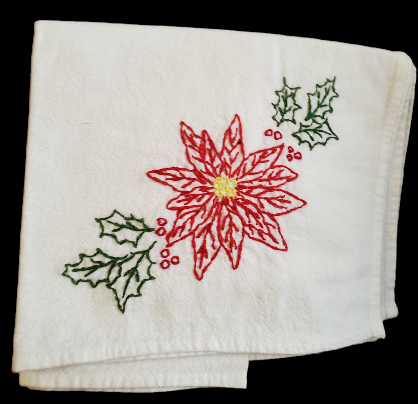 Hand Embroidered Towel