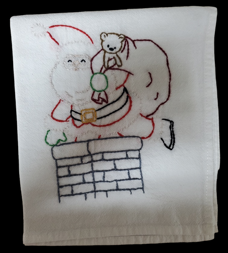 Hand Embroidered Towel