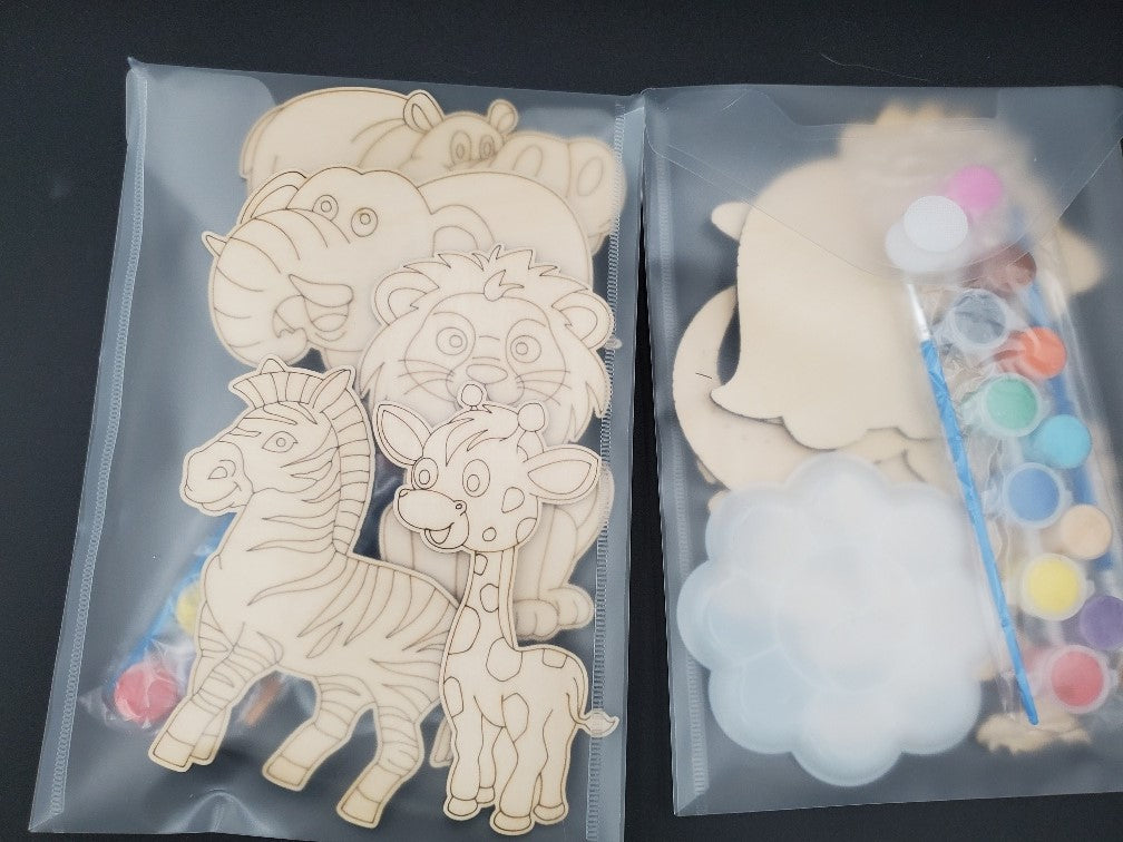 Wild Animals 2 Paint Set - Giraffe